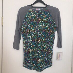 XS LuLaRoe Randy Tee DD11 1377